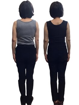 きれいなからだ/背中が別人に!