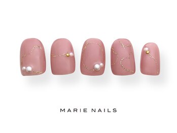 マリー ネイルズ いわきラトブ店(MARIE NAILS)/新規6600円税込　ハート 0220c