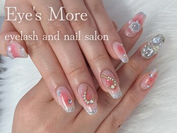 アイズモア 国立店(Eye's More)/チークバラネイル