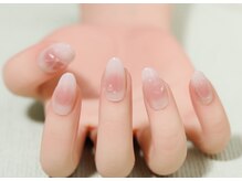 エムスラッシュ ソル センター南(M.SLASH SOL)/春のチークネイル