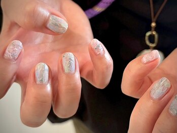 ヌル ネイル 堀江(NURU NAIL HORIE)/テラコッタニュアンスネイル☆