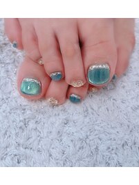 【フット】マグネットネイル