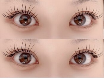 レアナル 横浜店(Leanalu)の写真/【パリエク＆アンドヘルシー導入☆】自然な仕上がりで目元全体を明るく華やかに！スッピンだって怖くない★