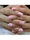 【ネイル】桜色ネイル