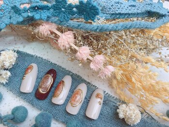 ネイルサロン&スクール ジーナ(GINA)/マグネットぷくぷくネイル