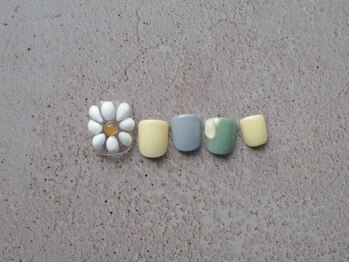 ニコルネイル(nicole nail)/定額　フット　￥11000