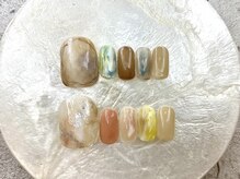 カラネイル 南森町店(calla nail)/フット アースカラー