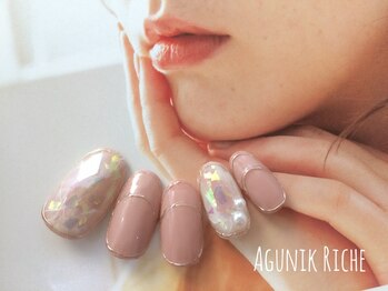 アグニークリッシェ(Agunik Riche)/【オーロラネイル】