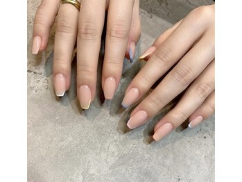 エム(em)/カラフル細フレンチ