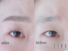まつ毛エクステアンドネイル フィーカ 新松戸(FIKA)/眉スタイリング&ラッシュリフト