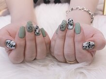 アゲート(Agate)/マーブルネイル