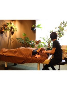 ヘッドスパで癒されたい