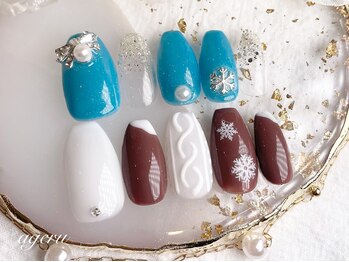 アゲル ネイルアンドアイラッシュ(ageru Nail&EyeLush】)/定額コース8800円/パラジェル☆