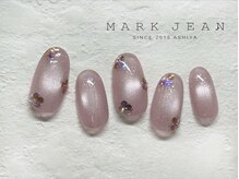 278.フラワー ホロ マグネット B
