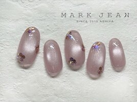 278.フラワー ホロ マグネット B