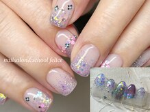 フェリーチェ(nail salon＆school felice)/パラジェル/定額制ゴールド