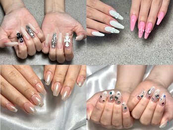 グラシアス(Gracias)の写真/【理想の長さ・形に♪長さ出しネイル】