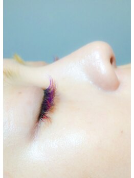 アールエム(Rm)/ピンク×パープルアイラッシュ