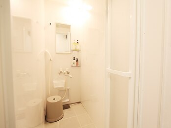 ブラン スパ(BRAN SPA)/5.シャワーで糠を流します