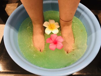 リラクゼーション 櫻/★桜ならではのフットゼリー