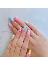 キティー 大宮店(kitty)/スカルプ持ち込みアートL