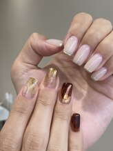 ミントリーフ バイ リート(Mint leaf by Reat)/アシンメトリーニュアンス