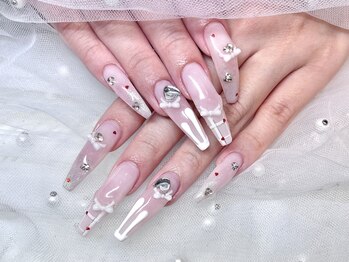 モカ 京橋(moca)/【Ayano】バレンタインネイル