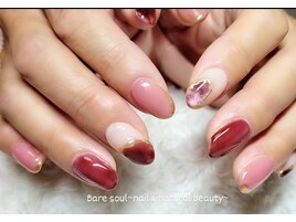 パラジェル×ニュアンスネイル