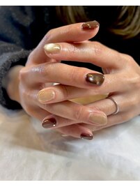 上品な大人ネイル