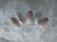 フラワーネイルサロン(flower)/りぼんネイル