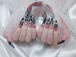 #シンプルネイル　#付け放題