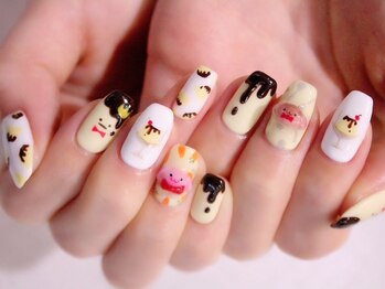 ラルネイル 大宮(Lull. nail)/＊プリン＊キャラモチーフ＊