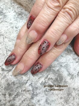 プライベート ネイルサロン マーマ(murmur)/ギャラクシーレオパード