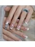 【Hand】フレンチデザイン　¥7000