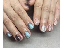 ハズグラスネイル(Haze Grass nail)/マグネットネイル