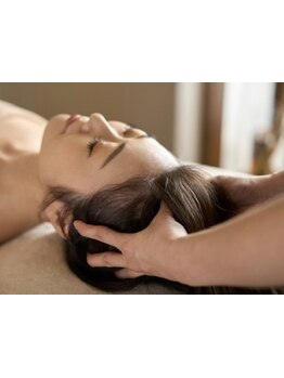 ヘッドスパで癒されたい