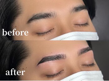 エムズアイブロウ 大和西大寺(M’sアイブロウ)/メンズハリウッドブロウリフト