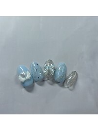 定額ネイル　7700円