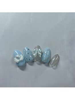 定額ネイル 7700円