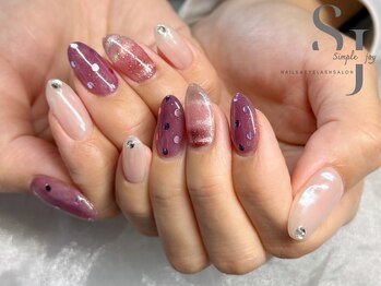 シンプルジョイ(Simple joy)/マグネットアートネイル