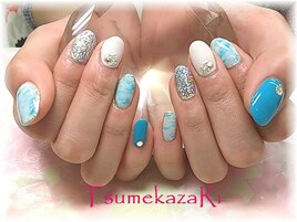 ブルーマーブル★オーロララメ
