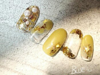 ブルーエヌ(BLUE N)/ピスタチオカラー＊ニュアンス