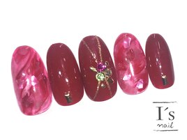 【ゴージャスジェルネイル♪】