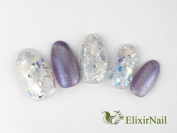 エリクサーネイル 池袋(Elixir Nail)/定額b カジュアル/クーポン使用