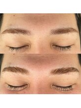 サロン ド 花歩 松山本店/男性にも人気の眉毛WAX脱毛