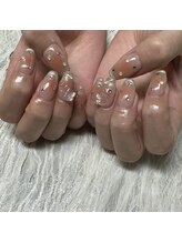 ミファネイル(mihwa nail)/チーク×マグネットネイル