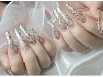 ビジューネイルズ 西川口店(bijou nails)/ラメワンカラー