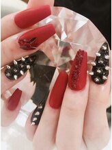 ネイルサロン ハナアオヤマ 梅田店(Nail Salon Hana Aoyama)/パロディネイル