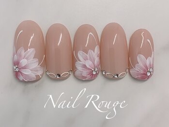 ネイルルージュ(Nail Rouge)/定額制ジェルネイル/華やか