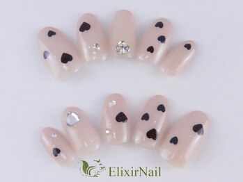 エリクサーネイル 神田(Elixir Nail)/シンプル/クーポン使用